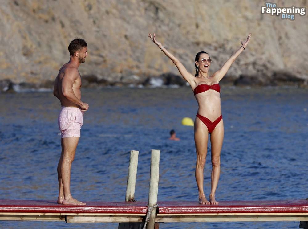 Alessandra Ambrosio is Seen with Alexander Smurfit Enjoying a Swim Together in Ibiza (39 Photos) - #20