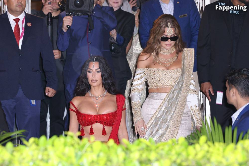 Kim Kardashian Stuns in Red for Anant Ambani’s Wedding (40 Photos) - #30