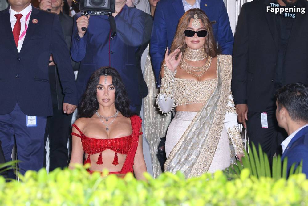 Kim Kardashian Stuns in Red for Anant Ambani’s Wedding (40 Photos) - #28