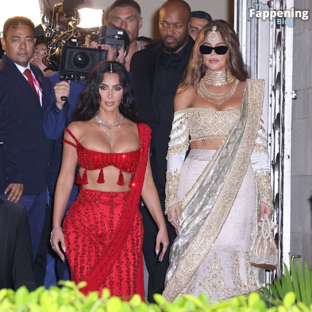 Kim Kardashian Stuns in Red for Anant Ambani’s Wedding (40 Photos) - #23