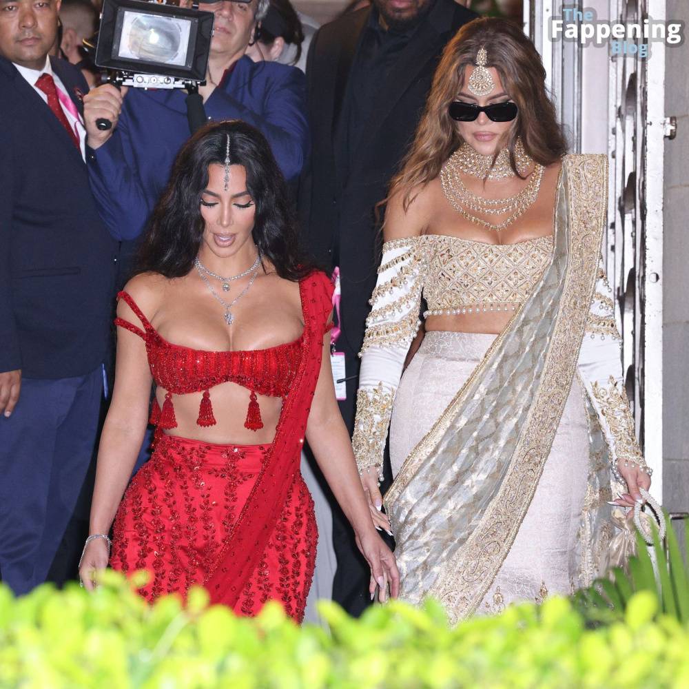 Kim Kardashian Stuns in Red for Anant Ambani’s Wedding (40 Photos) - #24