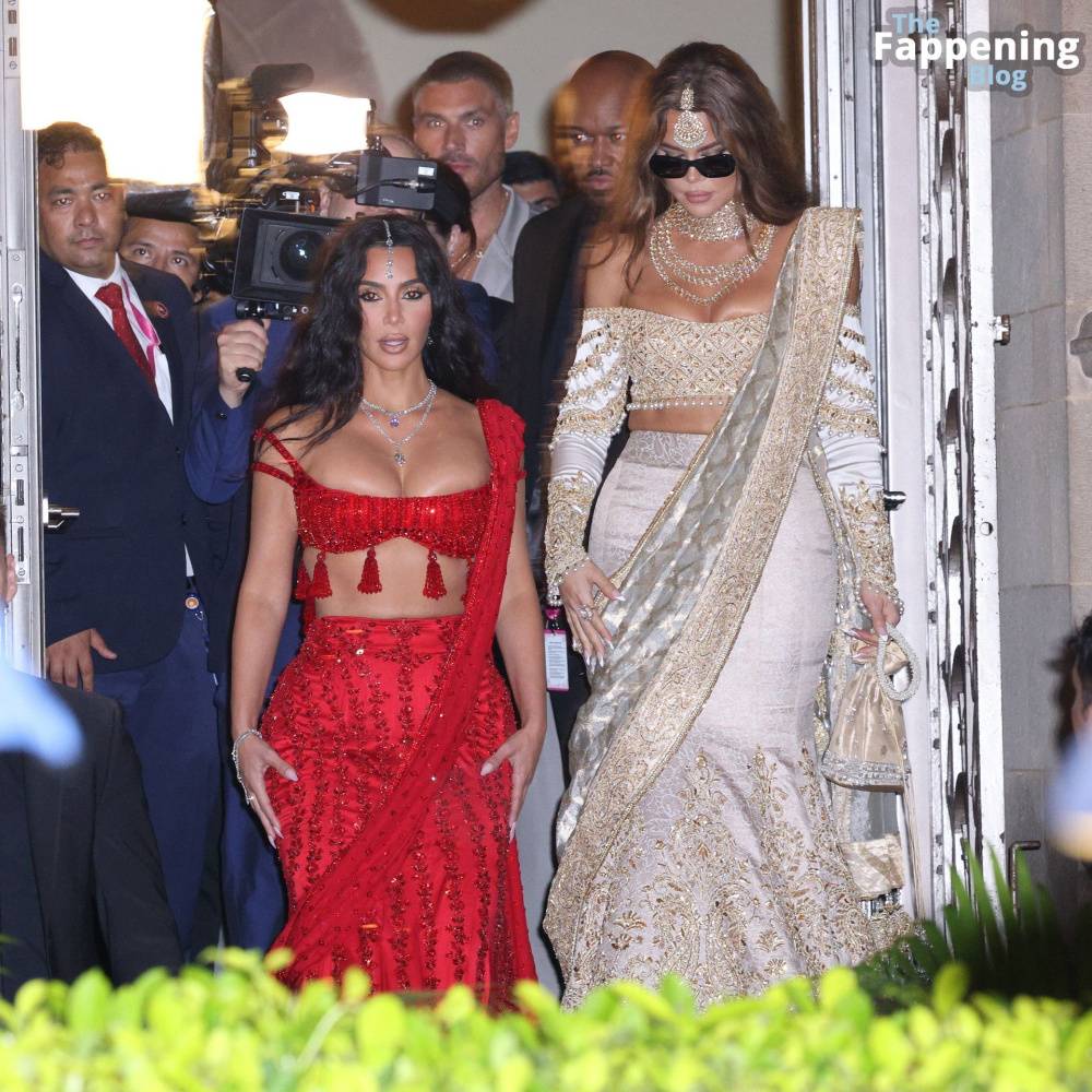 Kim Kardashian Stuns in Red for Anant Ambani’s Wedding (40 Photos) - #29