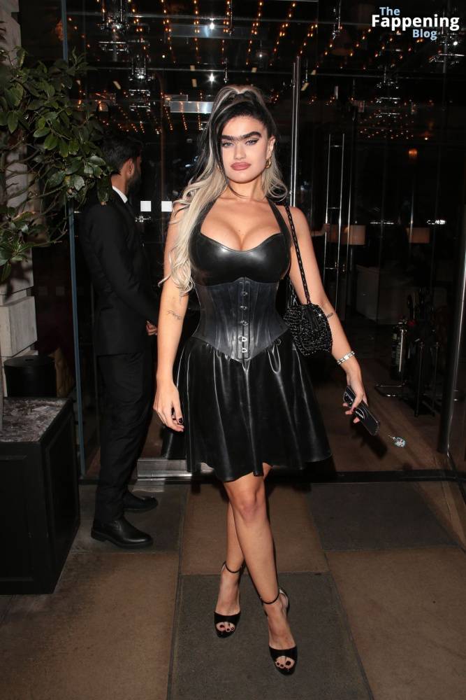 Sophia Hadjipanteli Looks Sexy as She Attends a Party Hosted by The Fashion Awards (9 Photos) - #7