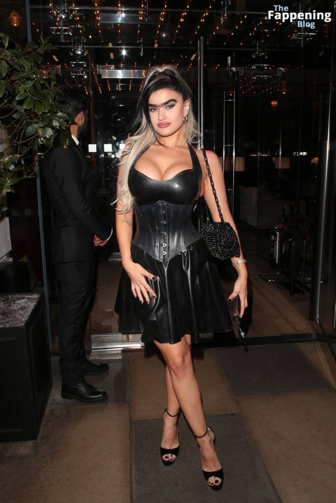 Sophia Hadjipanteli Looks Sexy as She Attends a Party Hosted by The Fashion Awards (9 Photos) - #8