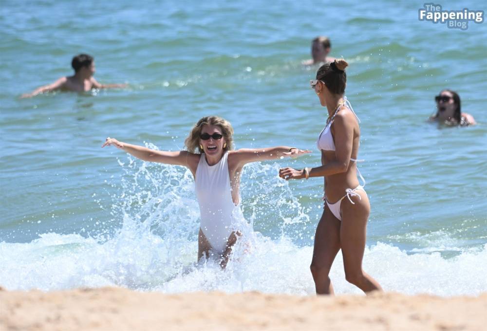 Sophie Hermann Looks Sexy in a White Bikini on the Beach (35 Photos) - #7