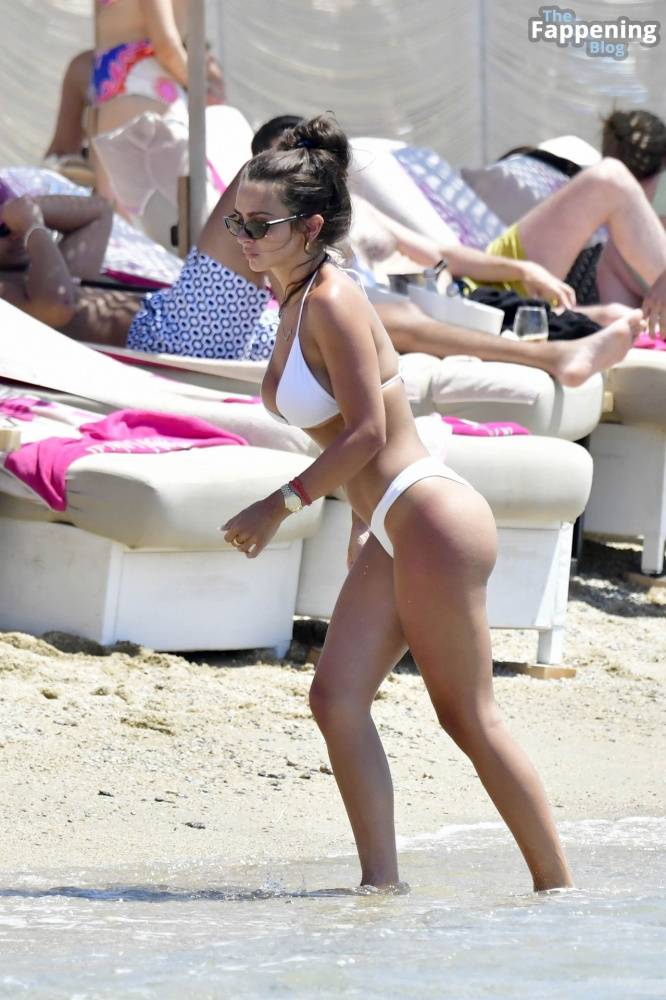 Kady McDermott Looks Sexy in a White Bikini in Mykonos (Photos) - #23