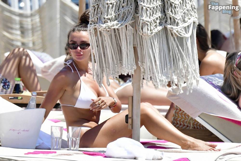 Kady McDermott Looks Sexy in a White Bikini in Mykonos (Photos) - #14