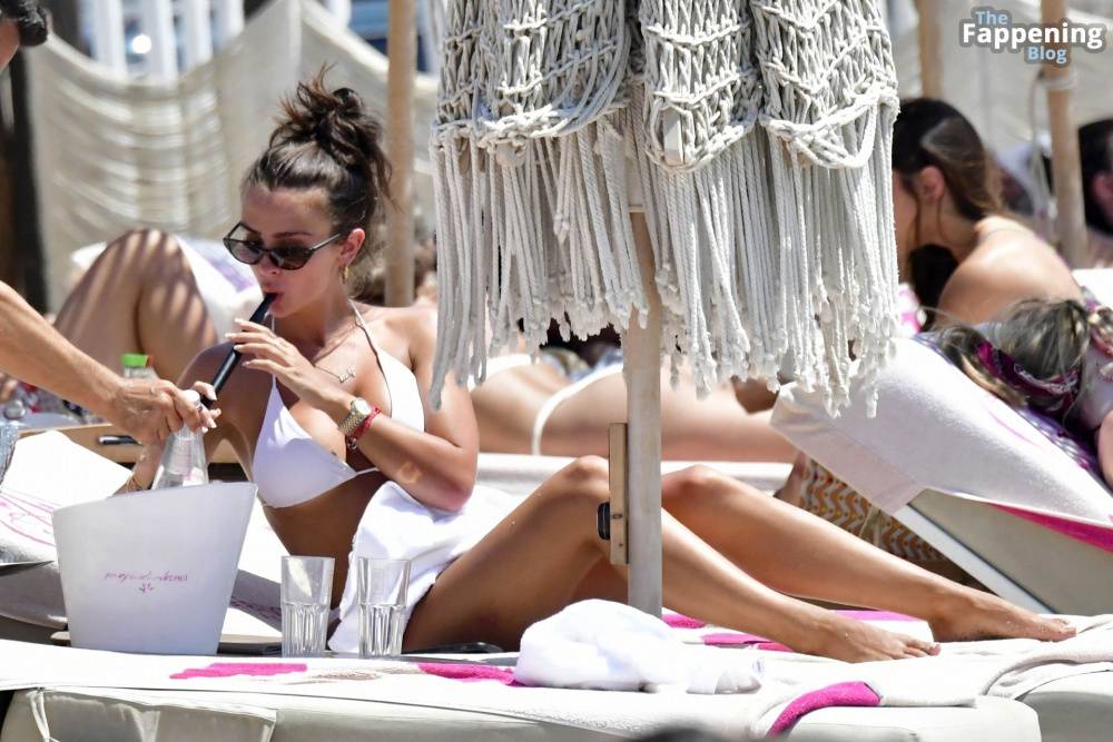 Kady McDermott Looks Sexy in a White Bikini in Mykonos (Photos) - #11