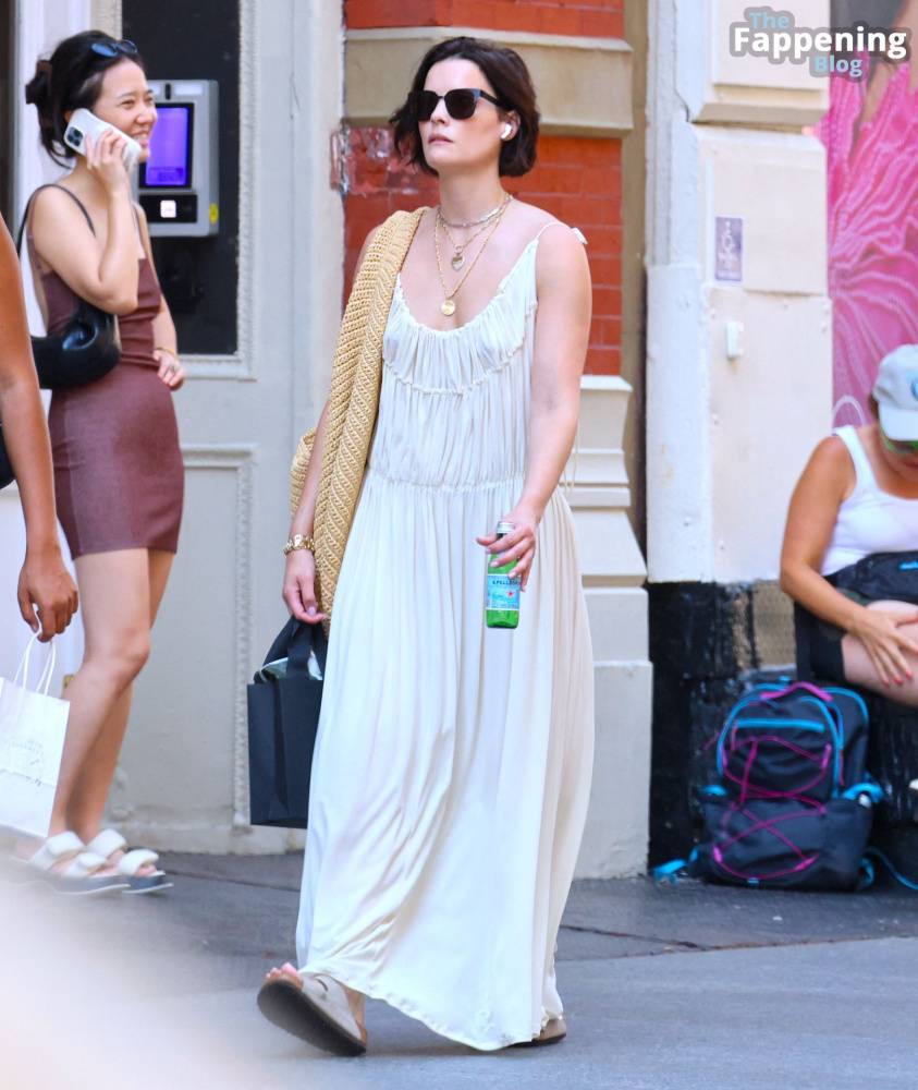 Jaimie Alexander Goes Braless in NYC (16 Photos) - #5