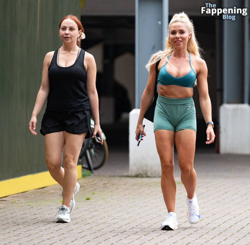 Gabby Allen Flaunts Her Toned Body While Out in Hackney Wick (20 Photos) - #2