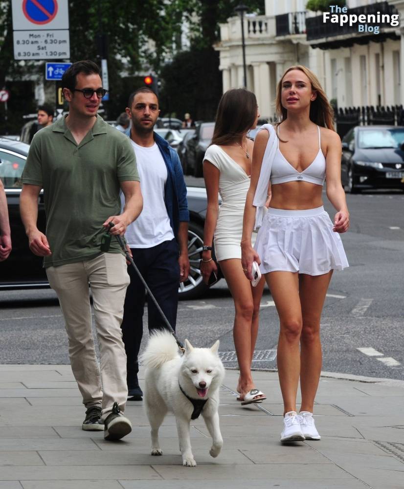 Kimberley Garner Looks Sexy in a White Outfit While Out with Friends in Chelsea (30 Photos) - #22