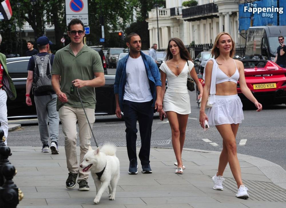 Kimberley Garner Looks Sexy in a White Outfit While Out with Friends in Chelsea (30 Photos) - #13