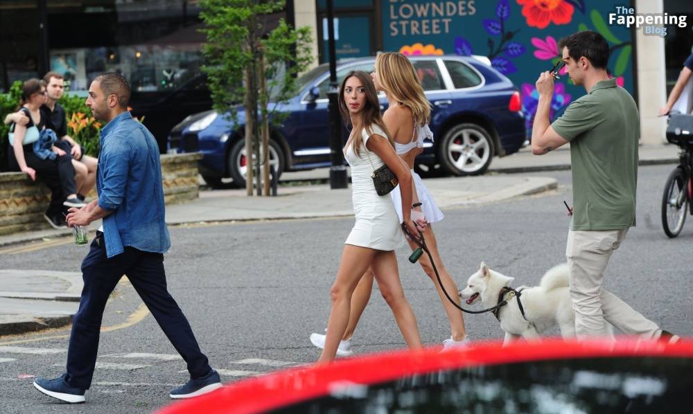 Kimberley Garner Looks Sexy in a White Outfit While Out with Friends in Chelsea (30 Photos) - #3