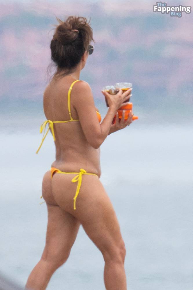 Eva Longoria Displays Her Sexy Booty on the Beach in Marbella (28 Photos) - #12