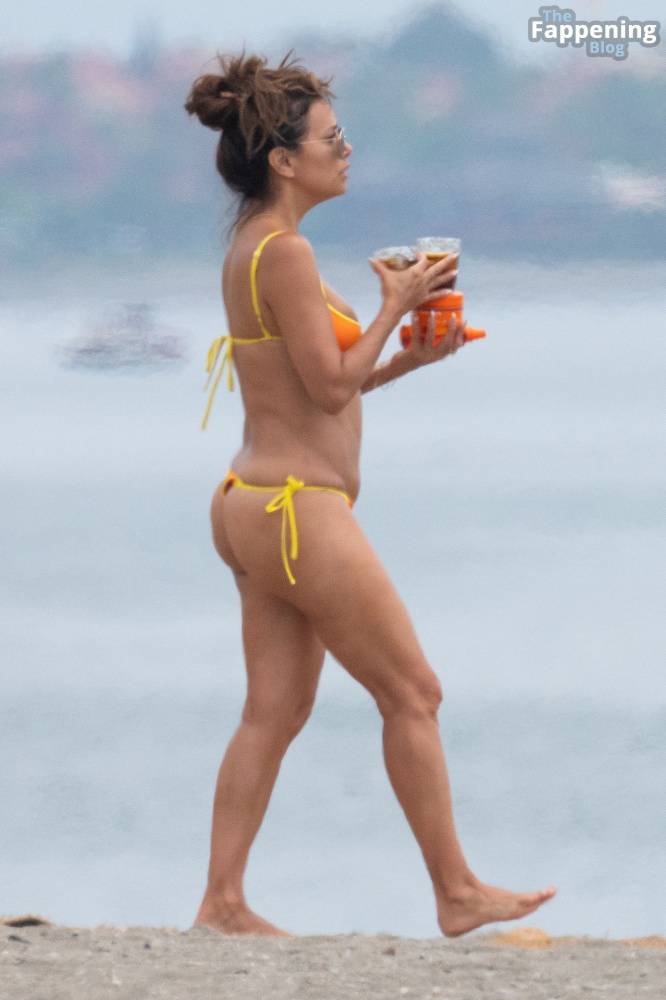 Eva Longoria Displays Her Sexy Booty on the Beach in Marbella (28 Photos) - #18