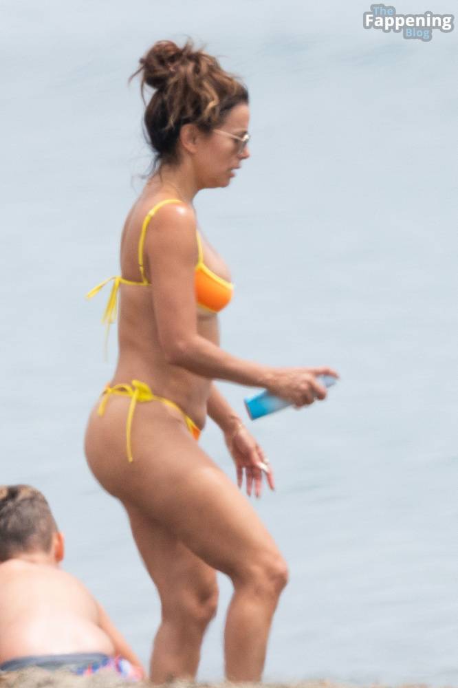 Eva Longoria Displays Her Sexy Booty on the Beach in Marbella (28 Photos) - #8