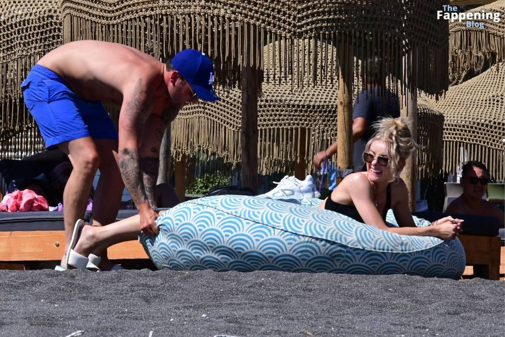 Katie McGlynn Stuns in a Black Bikini as She Hits the Beach in Santorini (29 Photos) - #11