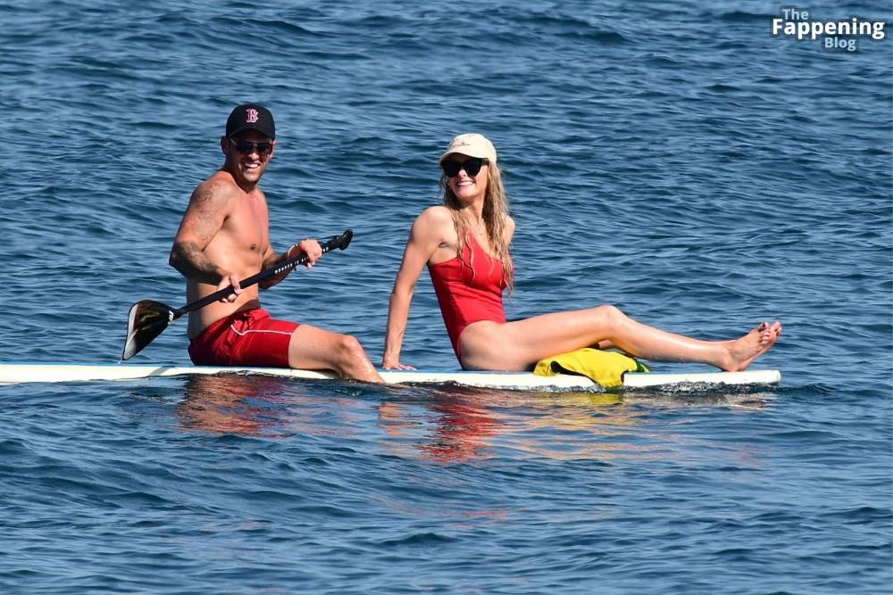 Katie McGlynn Stuns in a Red Bikini as She Hits the Beach in Greece with Ricky Raymen (32 Photos) - #5