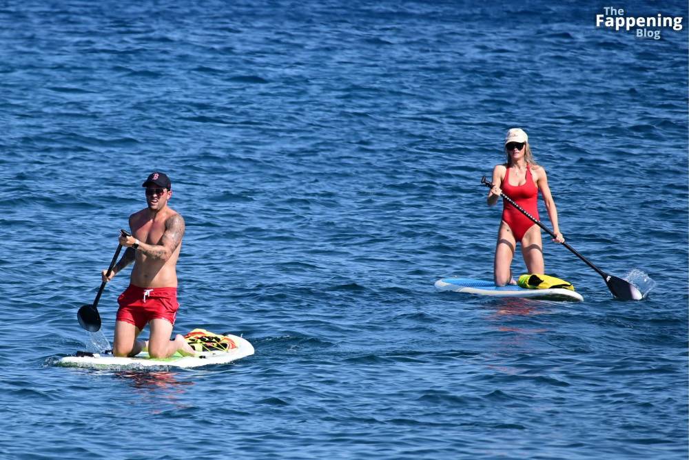 Katie McGlynn Stuns in a Red Bikini as She Hits the Beach in Greece with Ricky Raymen (32 Photos) - #17