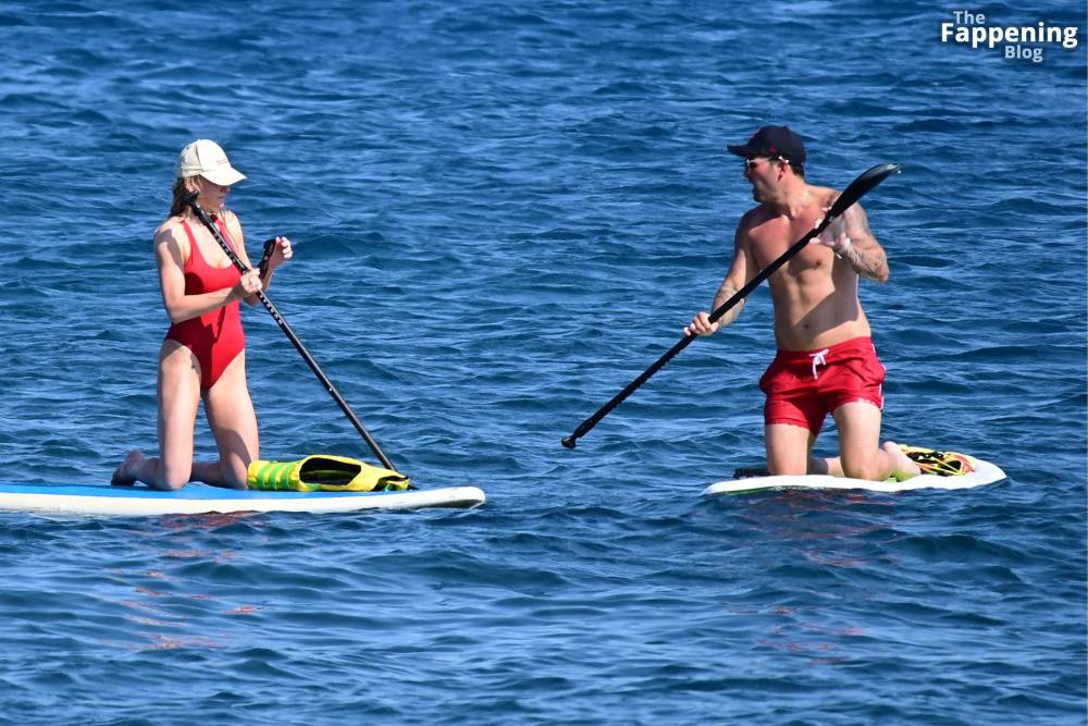 Katie McGlynn Stuns in a Red Bikini as She Hits the Beach in Greece with Ricky Raymen (32 Photos) - #15