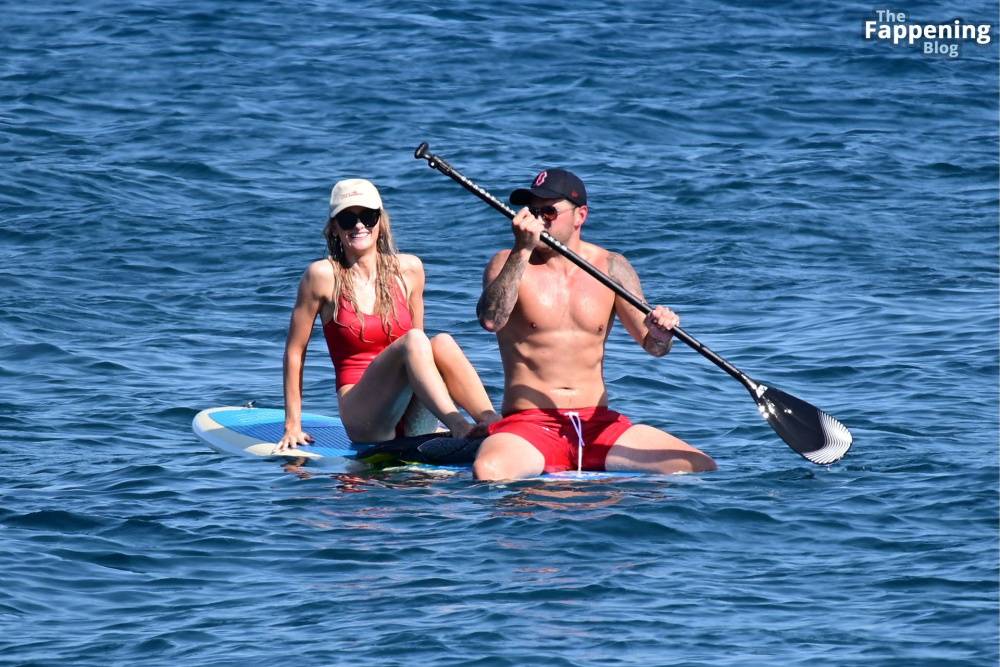 Katie McGlynn Stuns in a Red Bikini as She Hits the Beach in Greece with Ricky Raymen (32 Photos) - #26