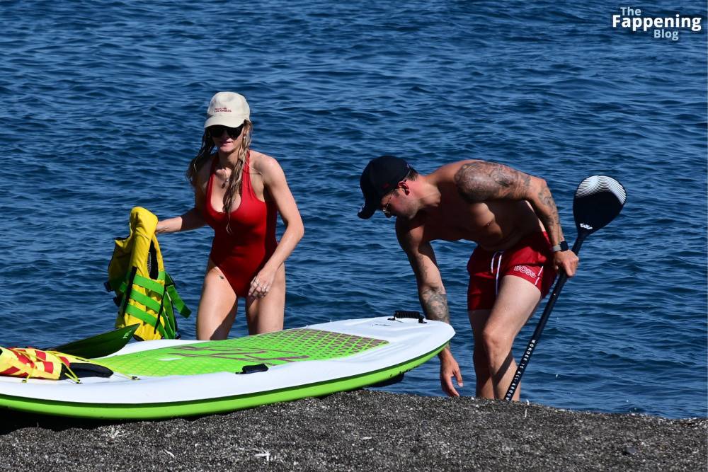 Katie McGlynn Stuns in a Red Bikini as She Hits the Beach in Greece with Ricky Raymen (32 Photos) - #28