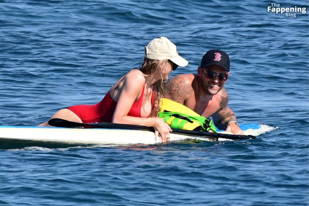 Katie McGlynn Stuns in a Red Bikini as She Hits the Beach in Greece with Ricky Raymen (32 Photos) - #24