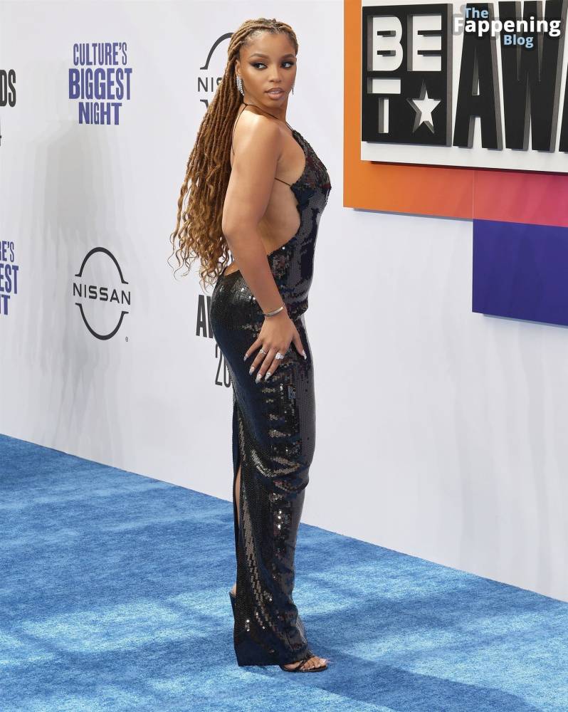 Chloe Bailey Shows Off Her Big Boobs at the BET Awards 2024 (49 Photos) - #11