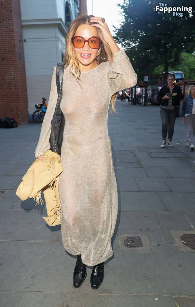 Rita Ora Displays Her Tits in London (20 Photos) - #5