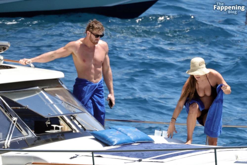 Nina Agdal & Logan Paul Celebrate July the 4th Independence Day in Capri (45 Photos) - #30