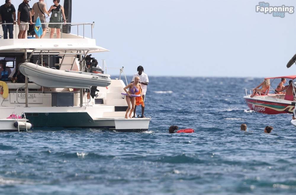 Kyle Richards, Erika Jayne & Dorit Kemsley Enjoy Their Ocean Swim in St Lucia (92 Photos) - #22