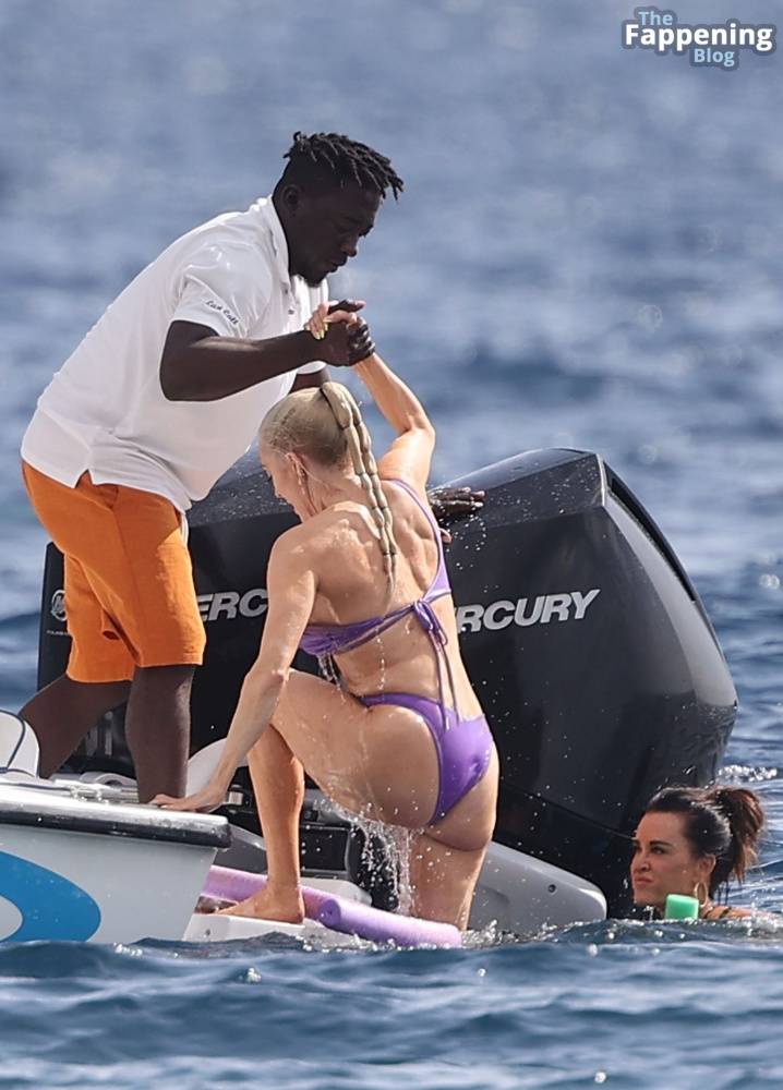 Kyle Richards, Erika Jayne & Dorit Kemsley Enjoy Their Ocean Swim in St Lucia (92 Photos) - #30