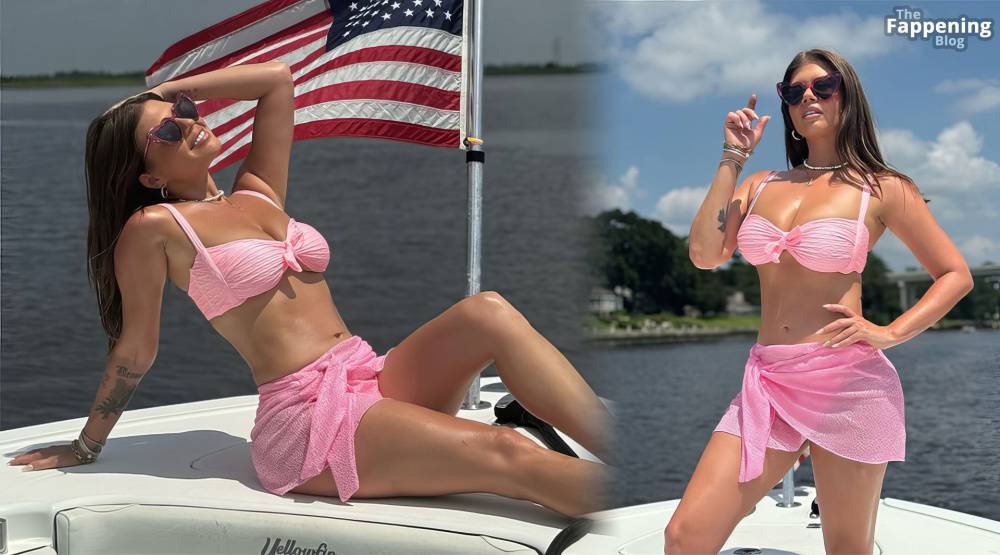 Chanel West Coast Looks Sexy in a Pink Bikini on a Yacht (8 Photos) - #8