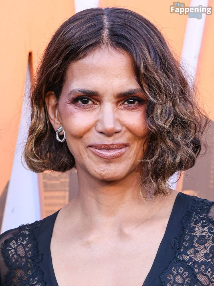 Halle Berry Looks Hot in a See-Through Lace Dress at the Premiere of “The Union” in LA (150 Photos) - #8