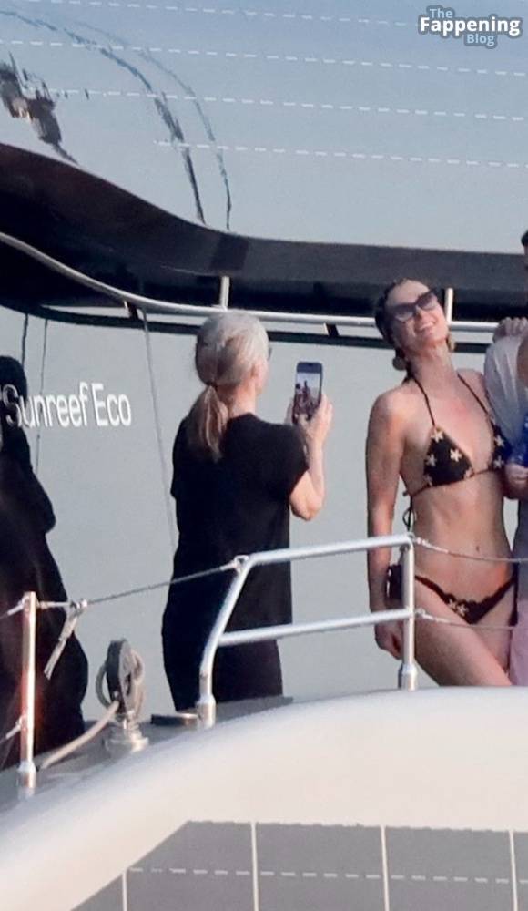 Paris Hilton Enjoys a Summer Break on a Luxury Yacht in Saint Tropez (53 Photos) - #22