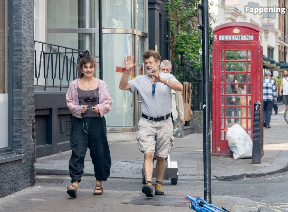 Ruby Ashbourne Serkis Goes Braless with Her Dad in London (24 Photos) - #12