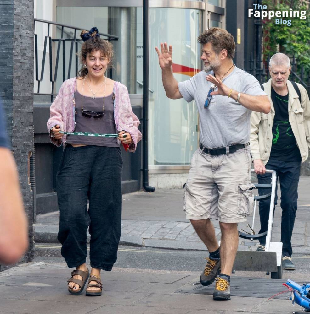 Ruby Ashbourne Serkis Goes Braless with Her Dad in London (24 Photos) - #16