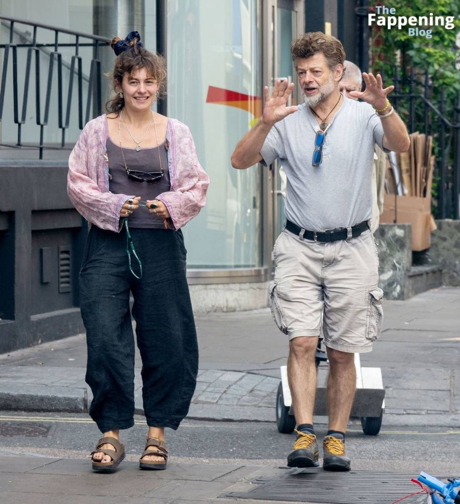 Ruby Ashbourne Serkis Goes Braless with Her Dad in London (24 Photos) - #5