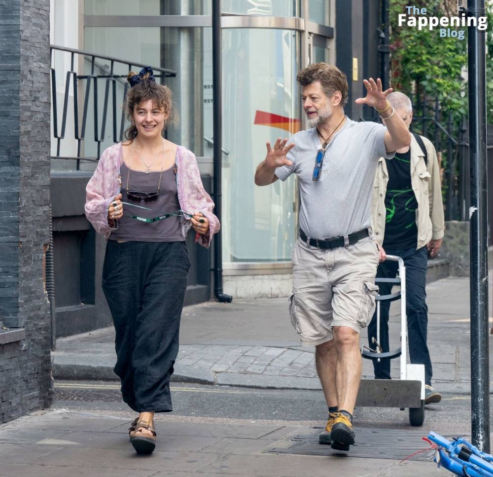 Ruby Ashbourne Serkis Goes Braless with Her Dad in London (24 Photos) - #4