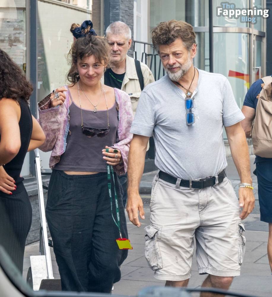 Ruby Ashbourne Serkis Goes Braless with Her Dad in London (24 Photos) - #6