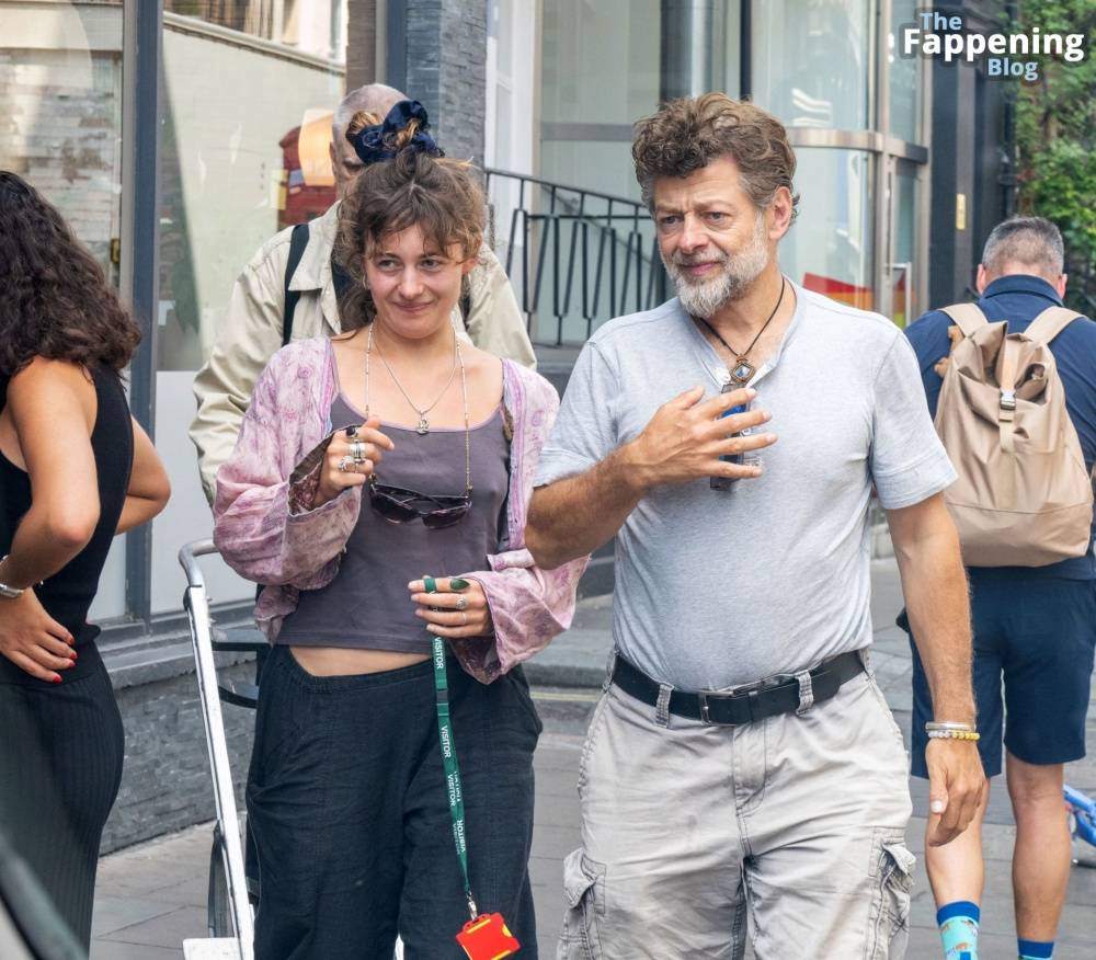 Ruby Ashbourne Serkis Goes Braless with Her Dad in London (24 Photos) - #13