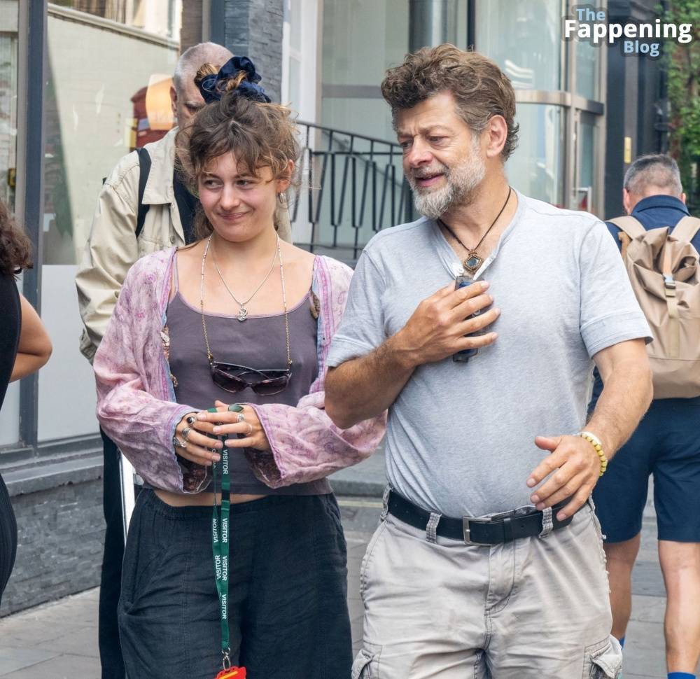 Ruby Ashbourne Serkis Goes Braless with Her Dad in London (24 Photos) - #2