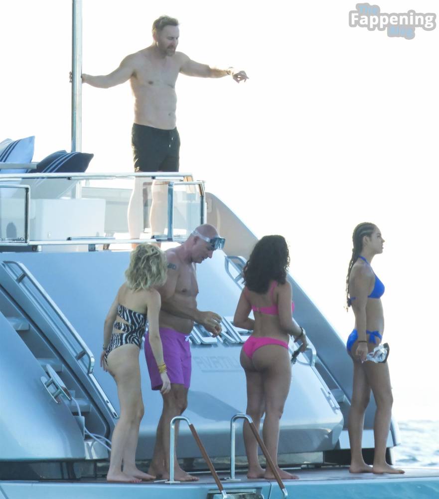 Jessica Ledon & David Guetta Get Up Close and Personal on a Yacht in Ibiza (45 Photos) - #19