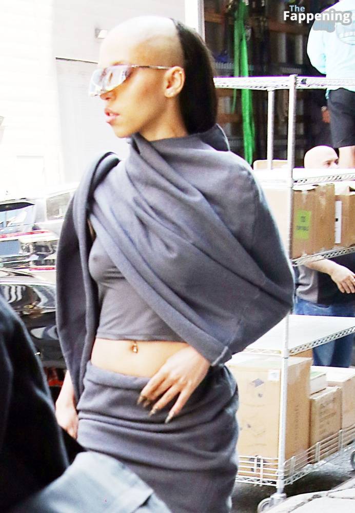 FKA Twigs is Spotted Braless as She Exits GMA3 in New York City (30 Photos) - #15