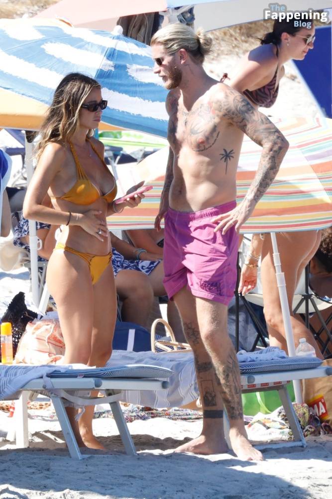 Diletta Leotta & Loris Karius Enjoy a Romantic Break and Relax on the Beach in Sardinia (59 Photos) - #16