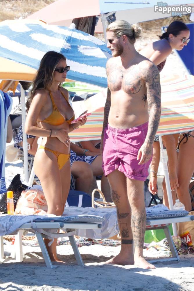 Diletta Leotta & Loris Karius Enjoy a Romantic Break and Relax on the Beach in Sardinia (59 Photos) - #15