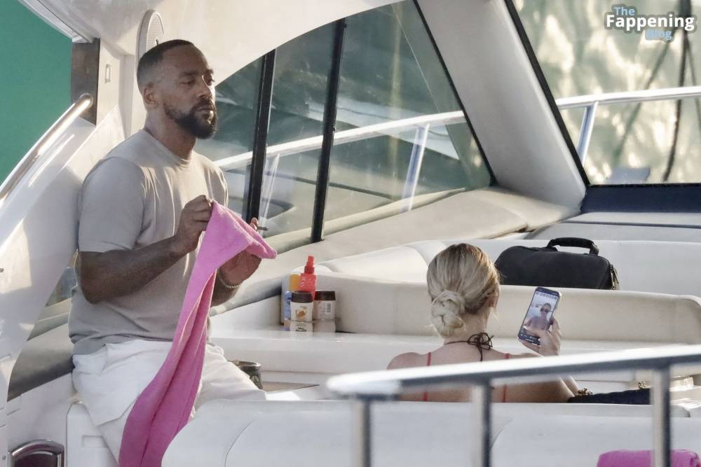 Ashley Stevenson & Marcus Jordan Enjoy a Day at Sea in Saint Tropez (12 Photos) - #2