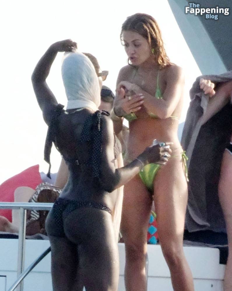 Rita Ora Displays Her Sexy Tits & Butt in a Green Bikini (65 Photos) - #21