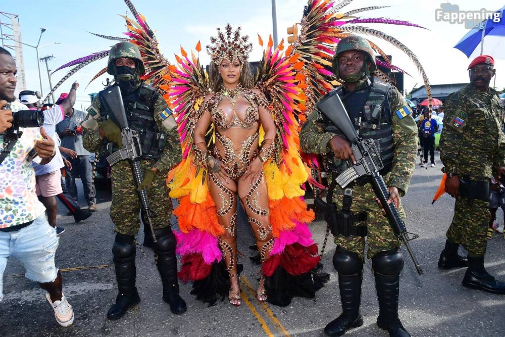 Rihanna Displays Her Curves at the Carnival Festival in Barbados (152 Photos) - #6