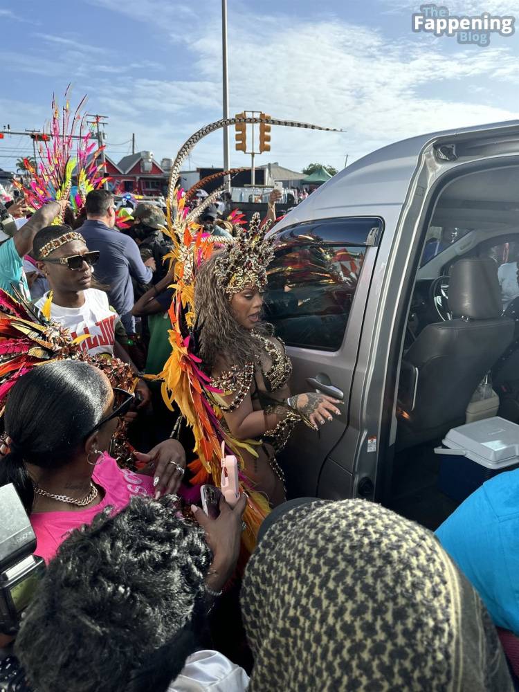 Rihanna Displays Her Curves at the Carnival Festival in Barbados (152 Photos) - #16